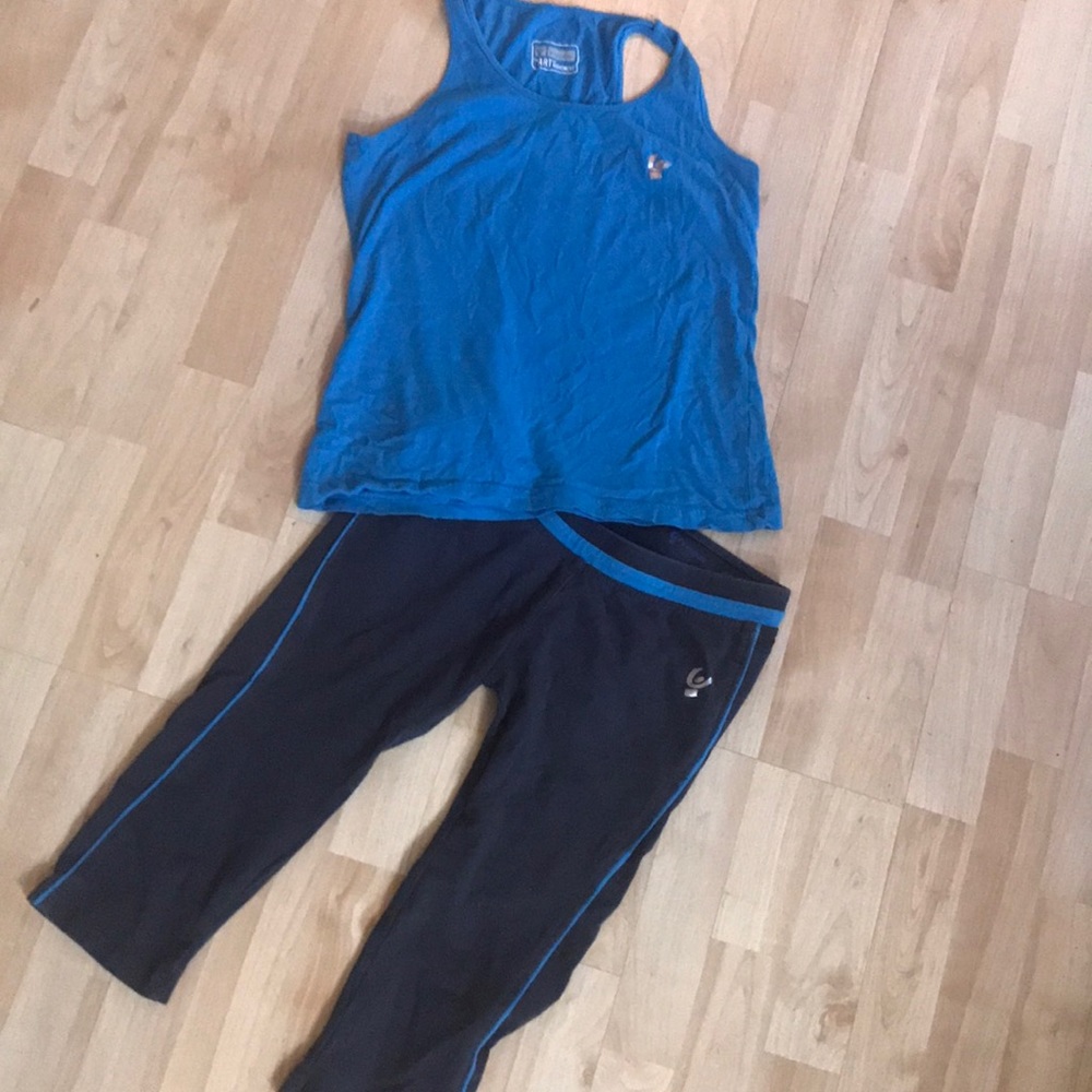 Freddy WR.UP workout set Capri tank